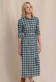 Trista Gordon Tartan Shirt Dress