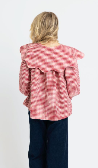 Apple Orchard Gingham Top