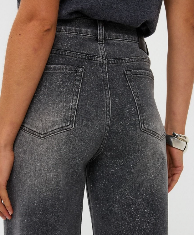 All That Glitters Wide Leg Denim
