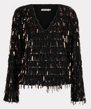 Festive Fringe Top