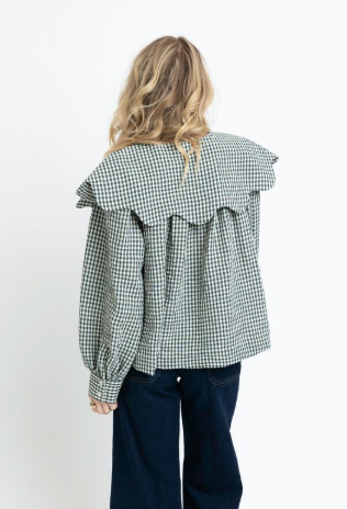 Fraser Fir Gingham Top