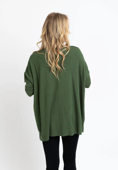 Essential Cashmere Blend Sweater | OLIVE
