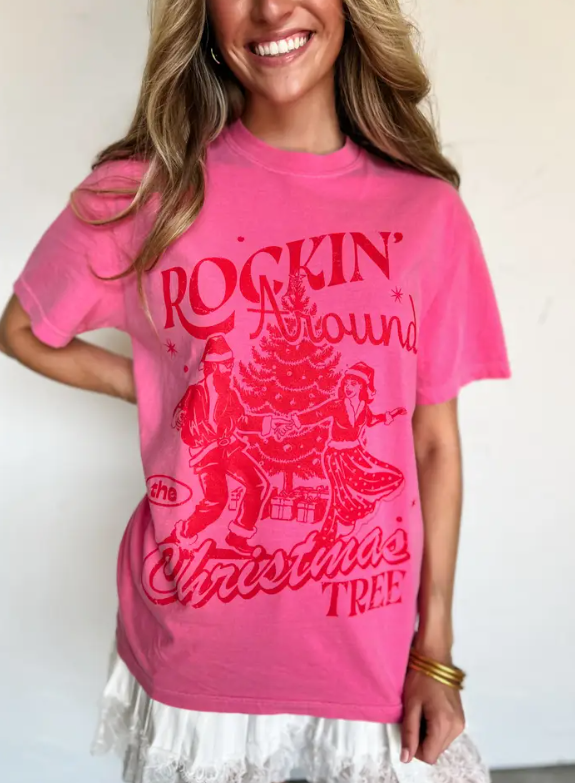 Rockin Around the Christmas Tree Tee