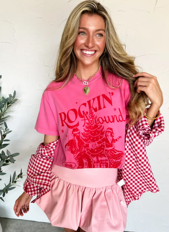 Rockin Around the Christmas Tree Tee