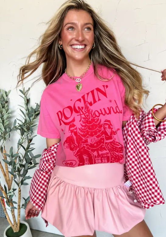 Rockin Around the Christmas Tree Tee