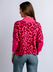 Aja "Bozoma" Sweater | Super Pink / Cherry