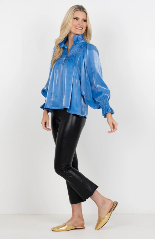 Charlotte Top | Sapphire