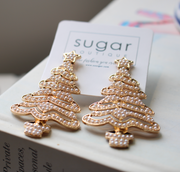 Pearl Adorned Tree Earring