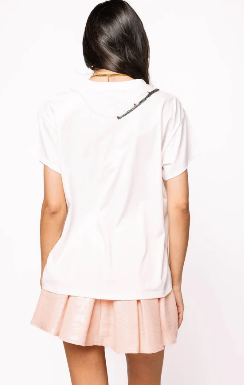 Fishing Pole Sequin Tee | M