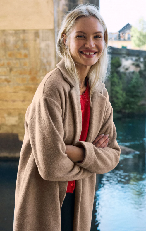 Mason Luxe Coat | Smokey