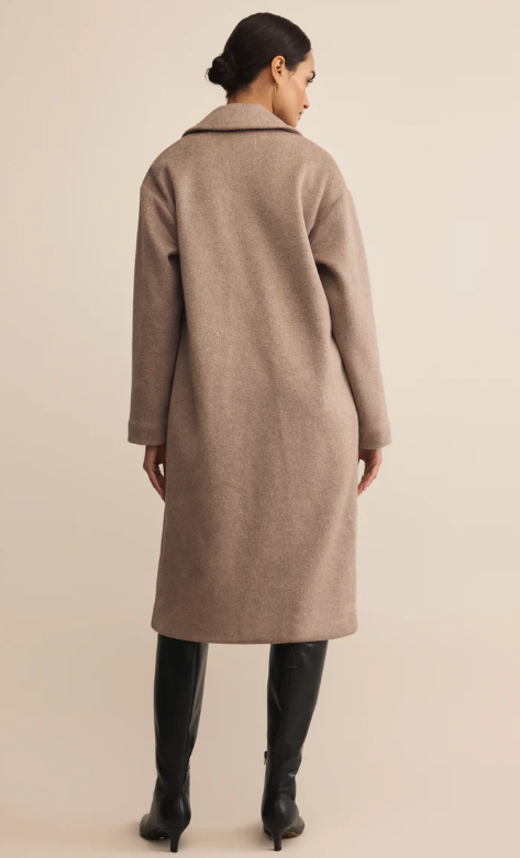 Mason Luxe Coat | Smokey