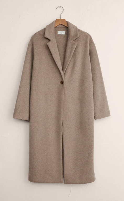 Mason Luxe Coat | Smokey