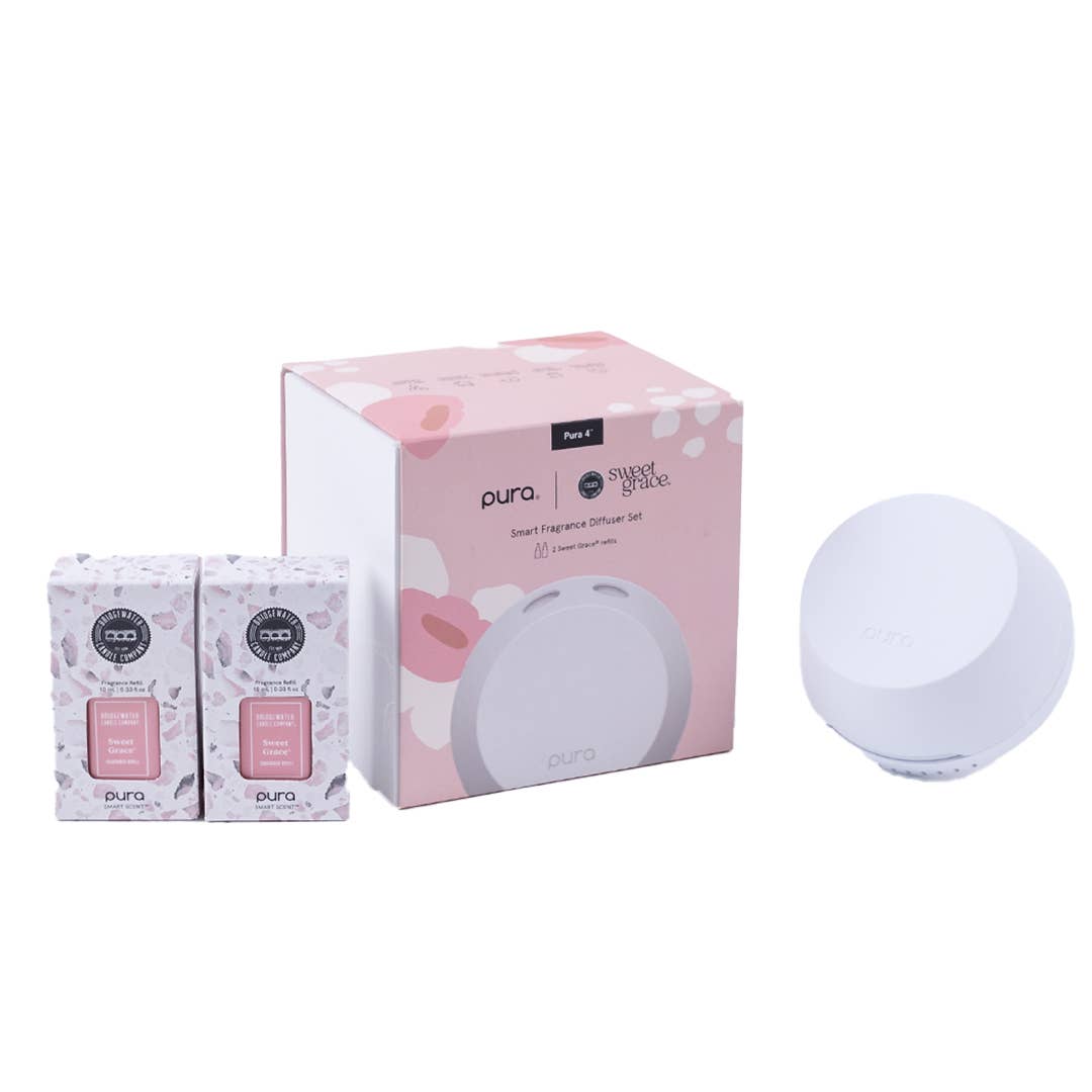 Pura + Bridgewater Sweet Grace Kit