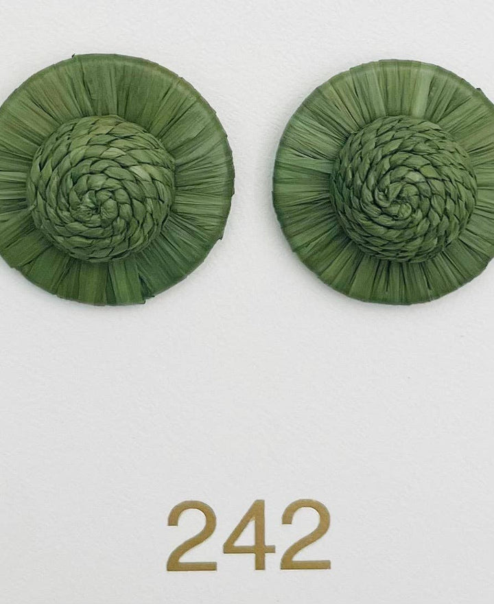 The Zadie Stud | Sage Green