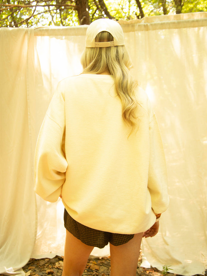 Boo Corded Sweatshirt