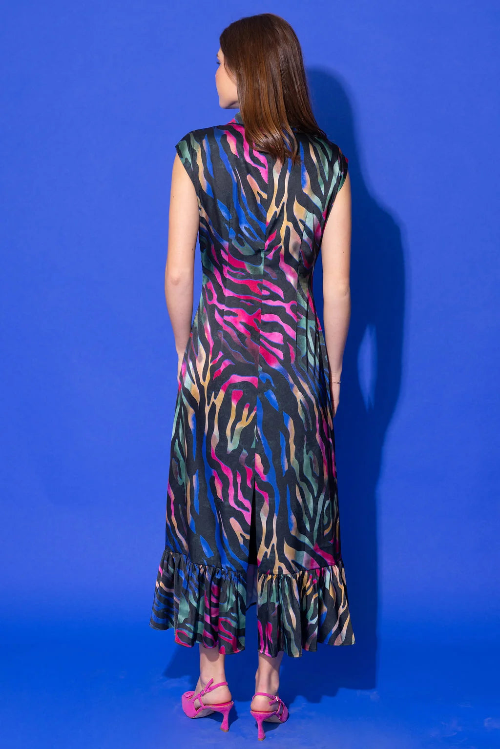Estelle Dress | Prism Zebra
