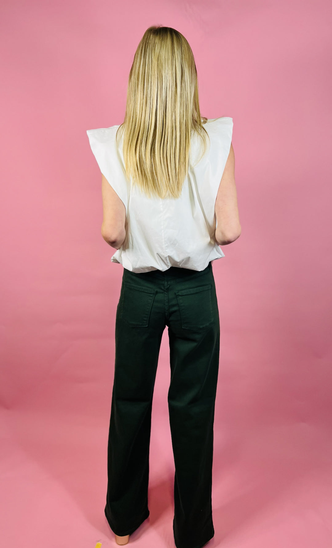 The Everyday Bubble Top | White