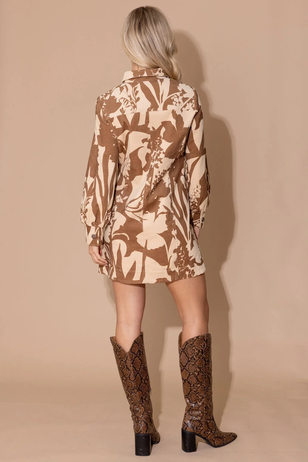 Harriet Dress - Sienna Shadow