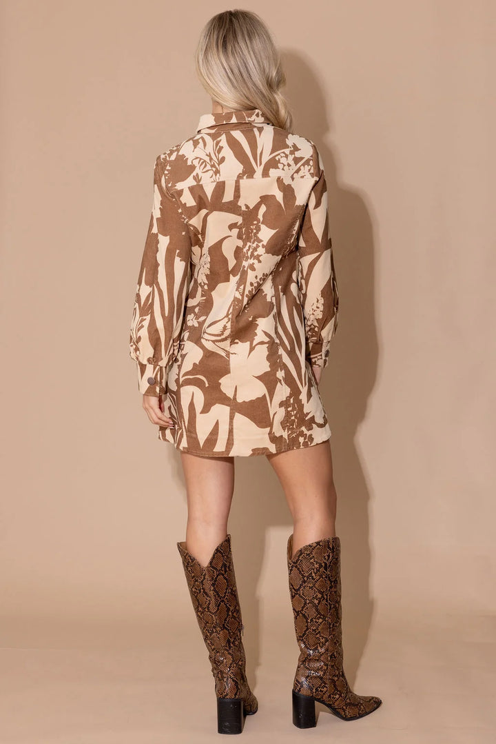 Harriet Dress - Sienna Shadow