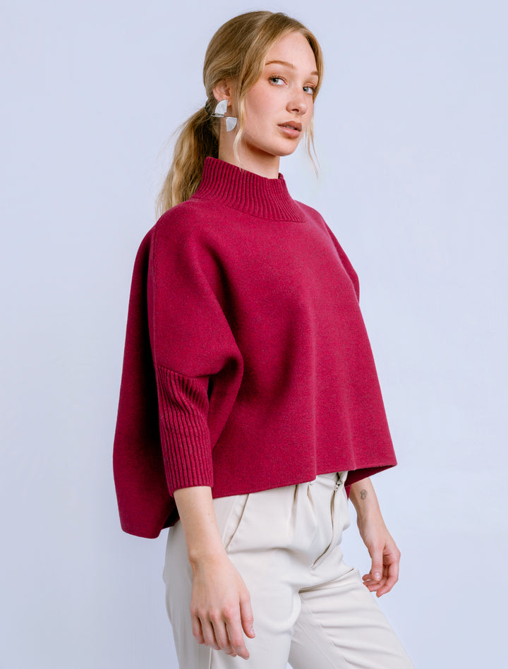 Aja Sweater | Hibiscus