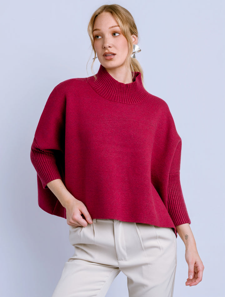 Aja Sweater | Hibiscus