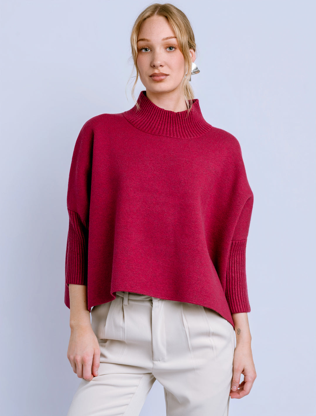 Aja Sweater | Hibiscus