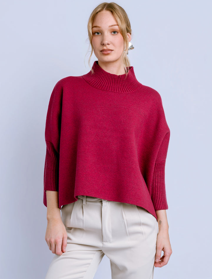 Aja Sweater | Hibiscus