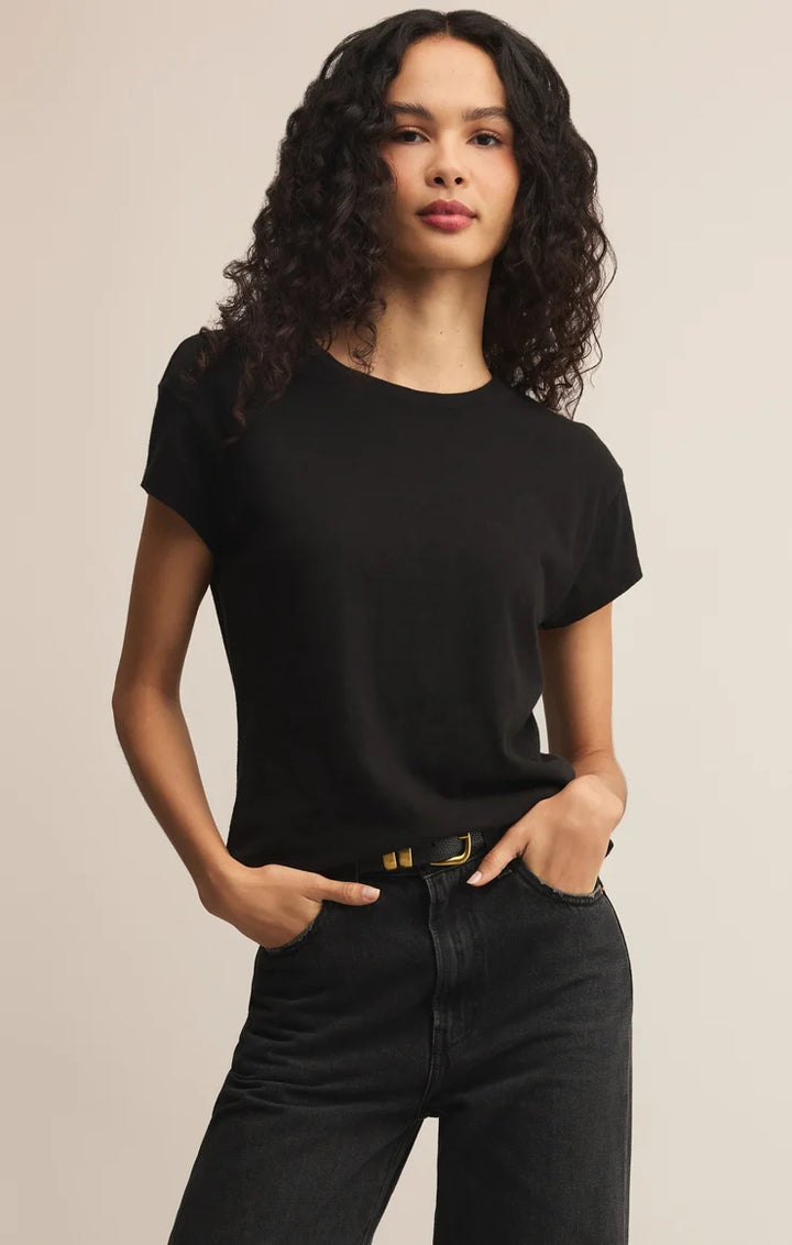 Modern Slub Tee | Black