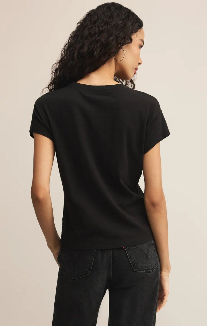 Modern Slub Tee | Black