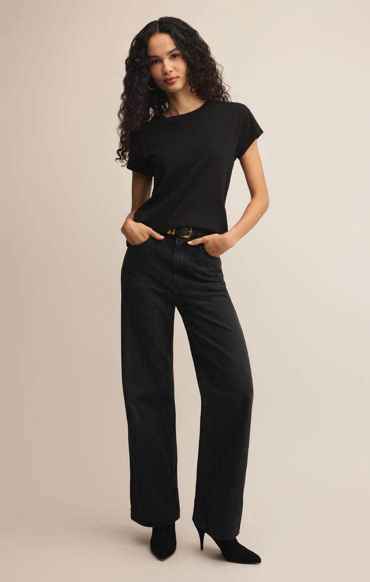 Modern Slub Tee | Black