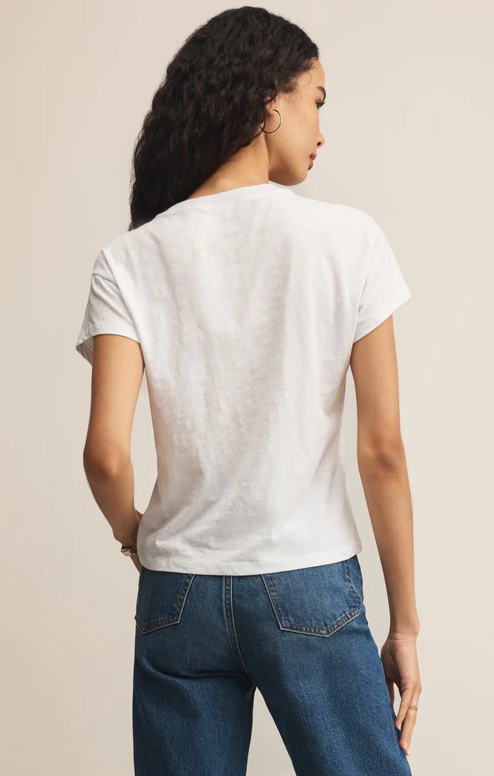 Modern Slub Tee | White