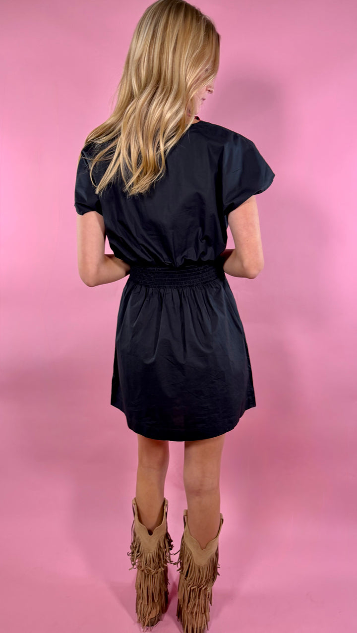 Sanna Mini Dress | Black