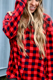 Winter Park Plaid Button Up