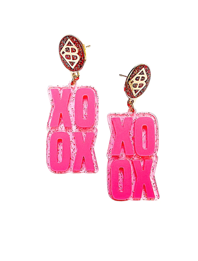 XOXO Earring | Hot Pink