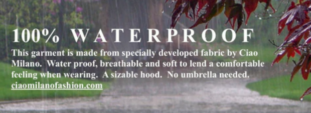 Anna Waterproof Jacket | HERMES ORANGE