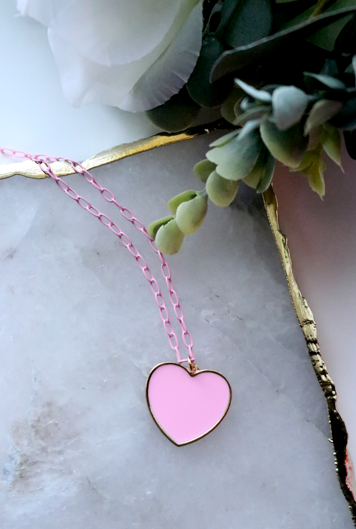 Pink Sweet Love Necklace