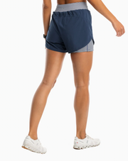 Nonie Athletic Short | True Navy