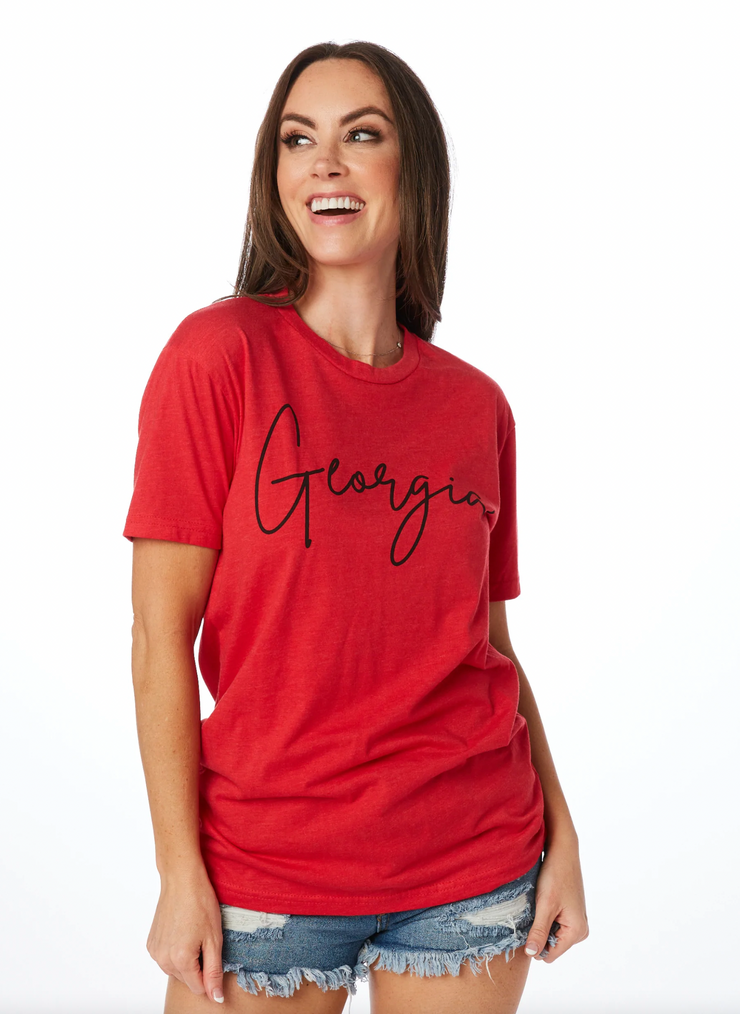 The Script Tee | Georgia - S & L