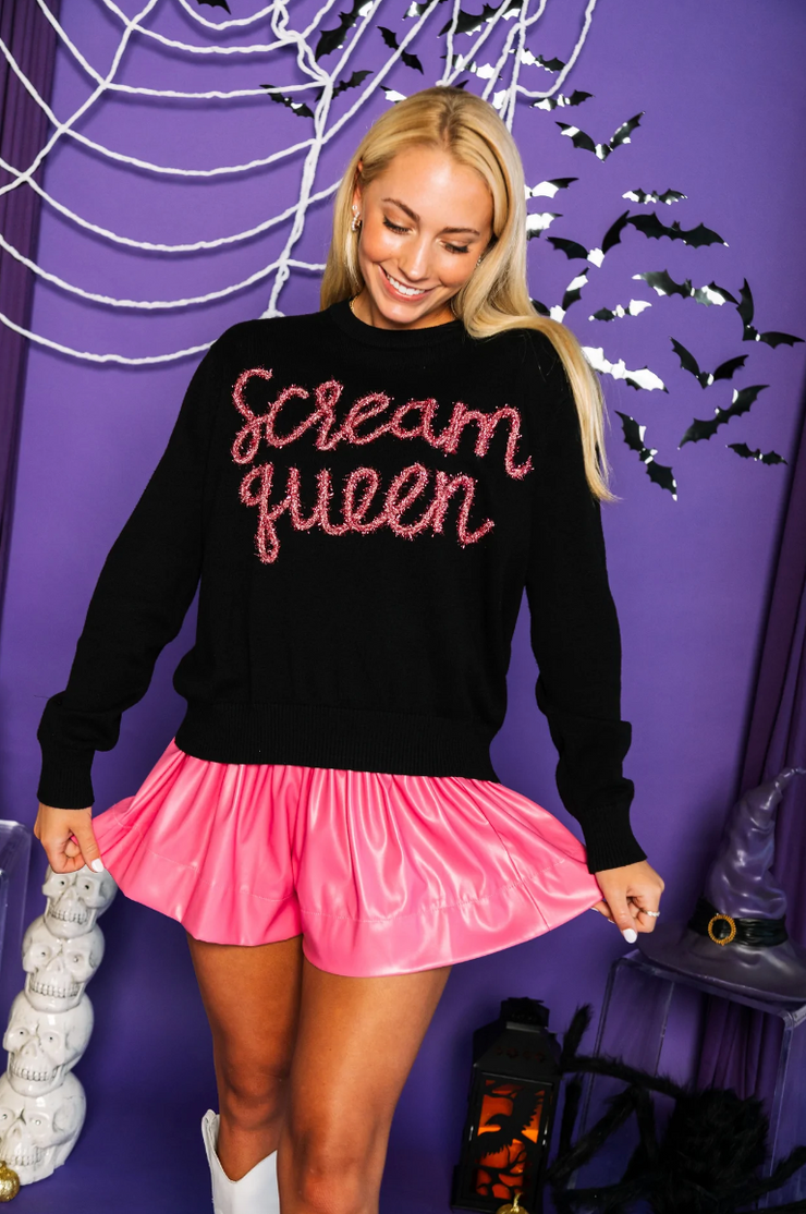 2023 SALE STYLE:: Scream Queen Sweater - SMALL