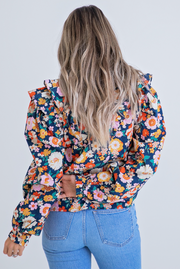 Cashiers Floral Blouse