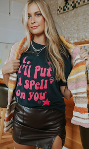 2023 SALE STYLE:: Spell On You Tee - SMALL