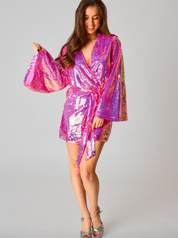 Lynlee Sequin Dress | Taffy - SMALL