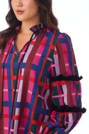 Rhodes Blouse | Plaid Please - L