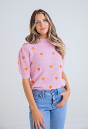 Clementine Valentine Sweater - M,L