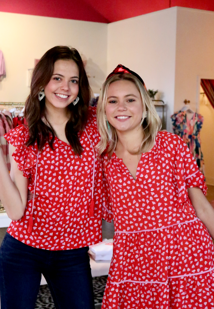 Be Mine Ruffle Top