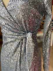 On the Rocks Sequin Dress - SMALL