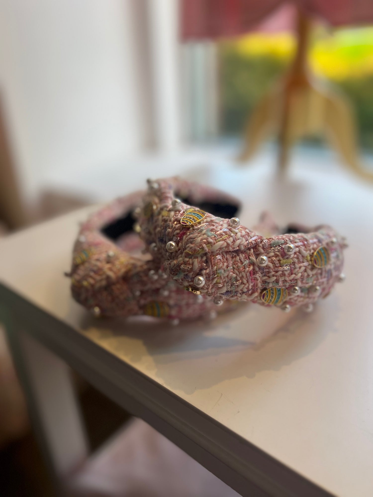 Easter Tweed Headband